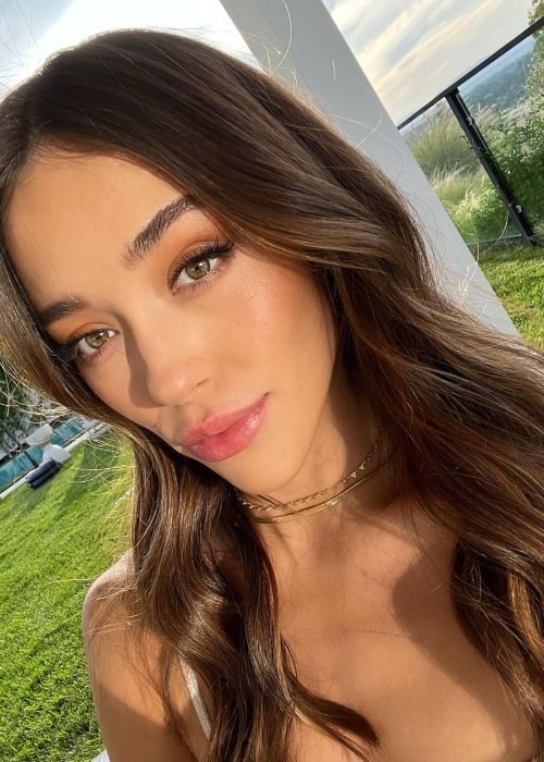 Sophia Culpo as seen in a selfie that was taken in April 2022