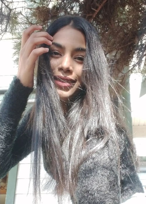 Sriya Lenka as seen in a selfie that was taken in March 2022