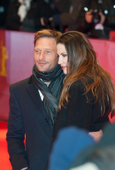 Thomas Kretschmann and Brittany Rice at the 62nd Berlin International Film Festival in February 2012