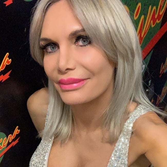 Yola Berrocal as seen in a selfie that was taken in November 2019, at La Riviera