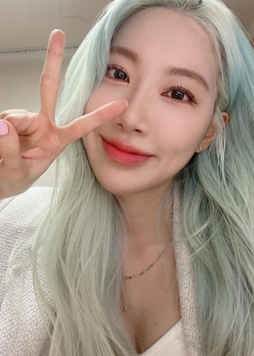 Youngheun as seen in a selfie that was taken in July 2022