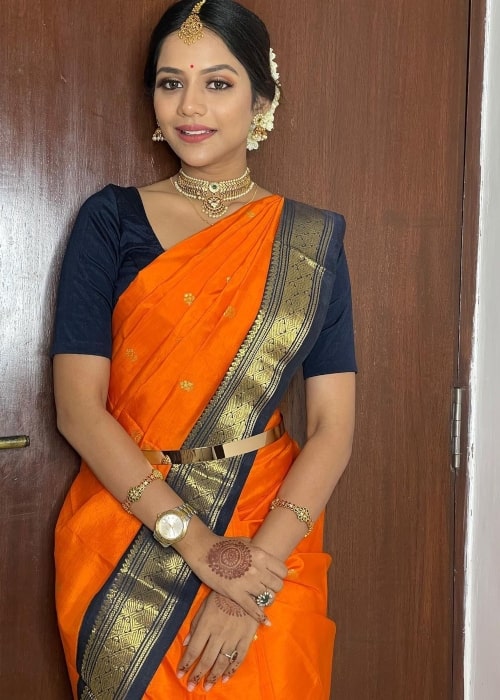 Aishwarya Dutta as seen in a picture that was taken in March 2021