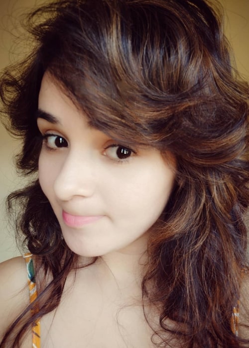 Anjita Poonia as seen in a selfie that was taken in August 2019