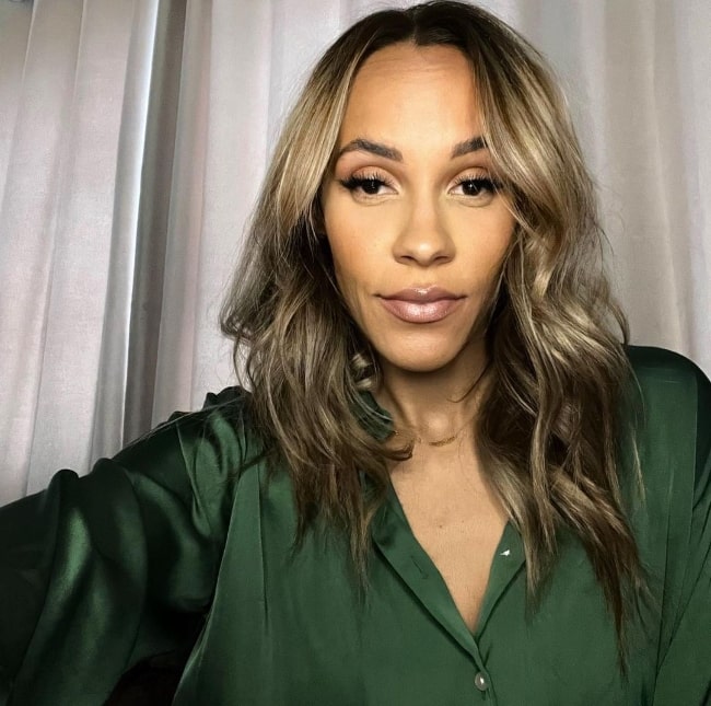 Ashley North as seen in a selfie in January 2022