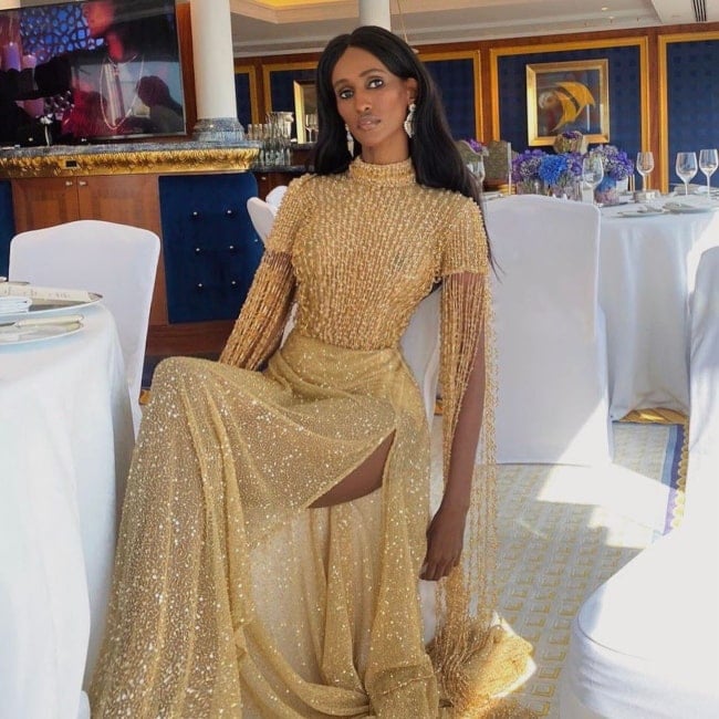 Chanel Ayan as seen in a picture that was taken in November 2021, at the Burj Al Arab