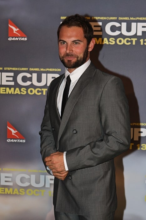 Daniel MacPherson as seen at the Sydney premiere of 'The Cup' in 2010