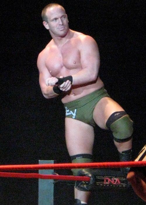 Eric Young during a TNA impact taping in December 2010