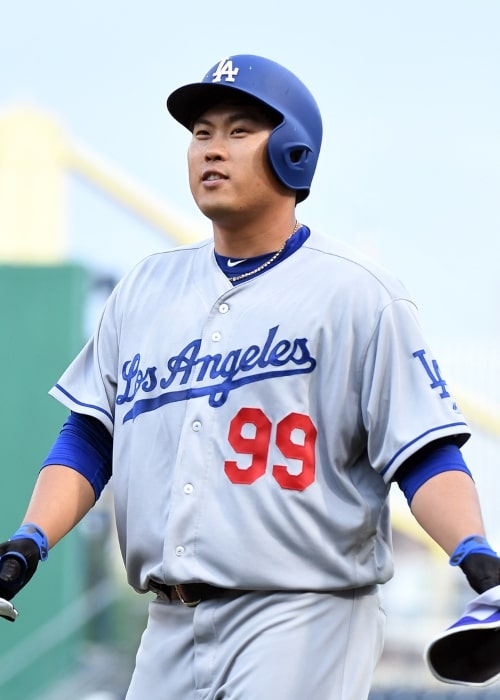 Hyun-jin Ryu as seen in an Instagram Post in August 2017