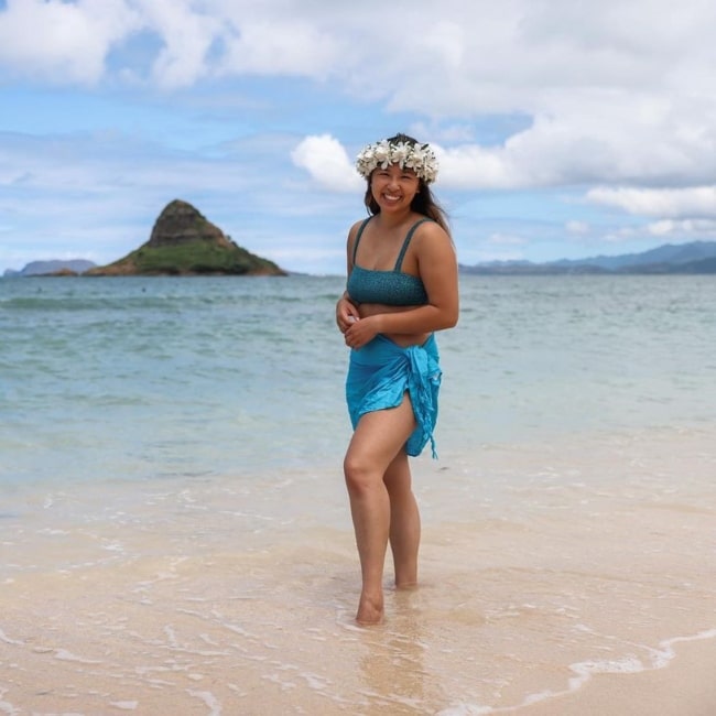 Jackie Chung as seen in a picture that was taken in July 2021, in Kaneohe, Hawaii