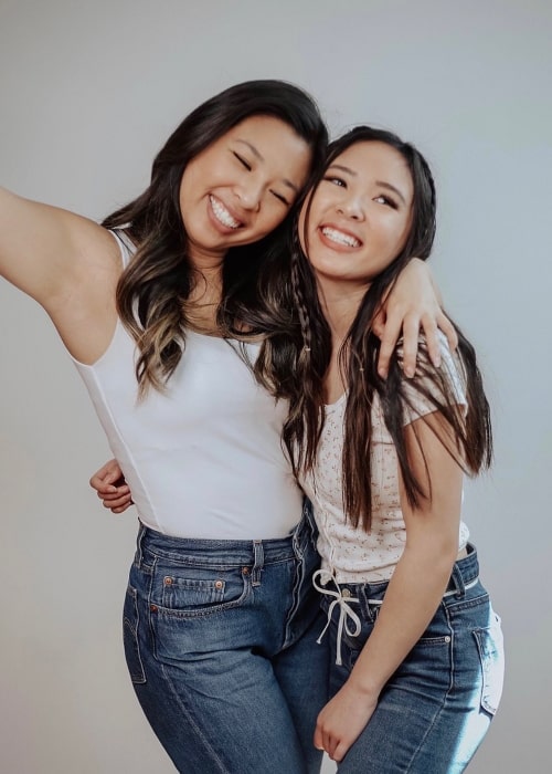 Jackie Chung as seen in a picture that was taken with her sister Jami Chung in March 2021