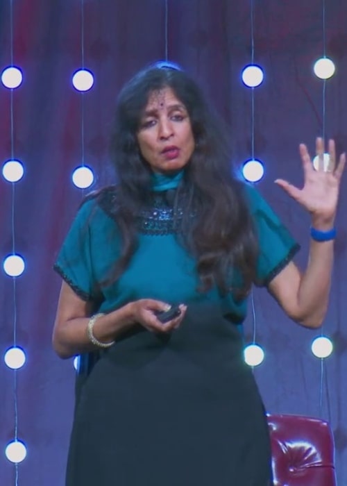 Jayshree Ullal as seen in an Instagram Post in October 2018