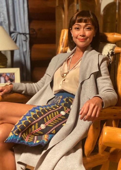Jodi Sta.Maria as seen in a picture that was taken in Baguio, Philippines in April 2022