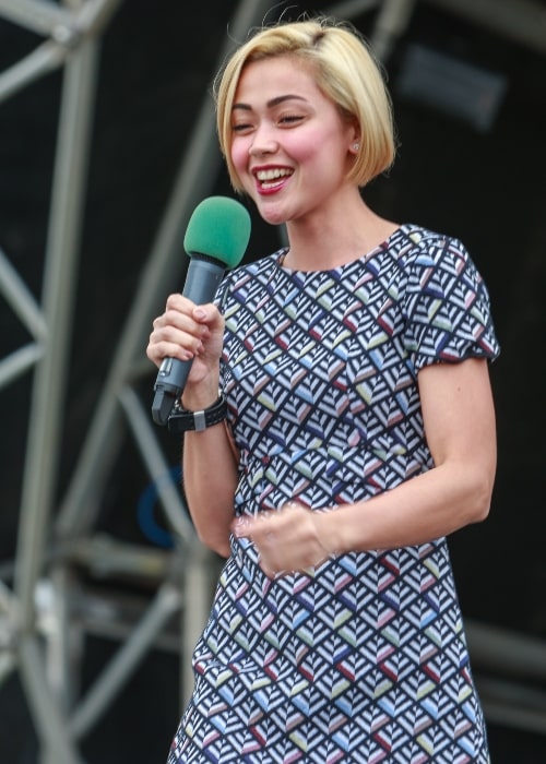 Jodi Sta.Maria at Barrio Fiesta sa London 2016