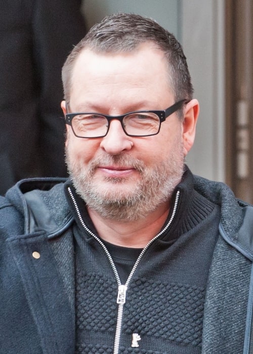 Lars von Trier as seen while leaving the press conference of the film 'Nymphomaniac' at the 2014 Berlin Film Festival