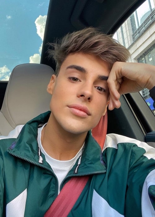 Raphael Gomes as seen in a selfie that was taken in October 2020, in London, United Kingdom