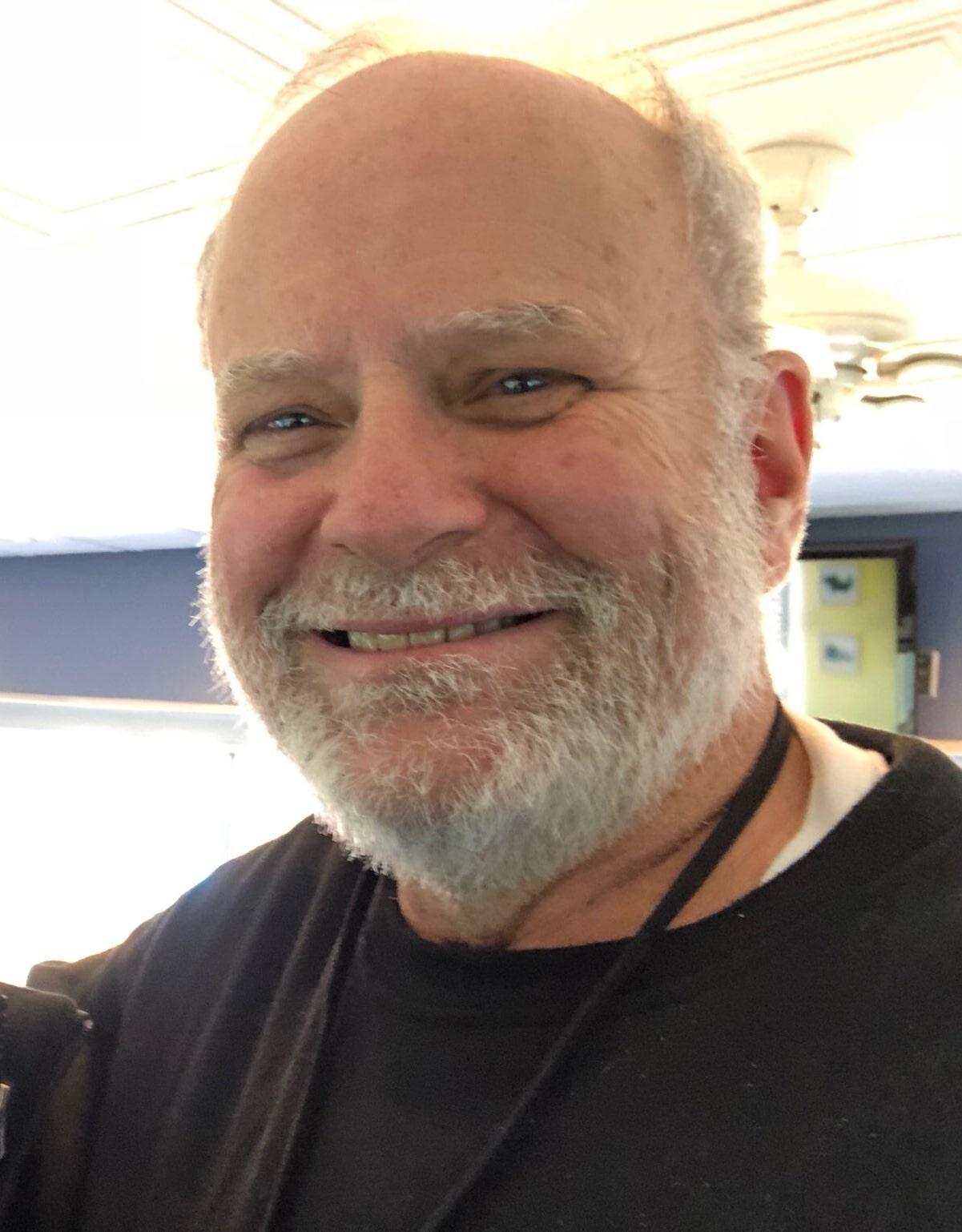 Ron Cook as seen in a selfie that was taken in April 2019