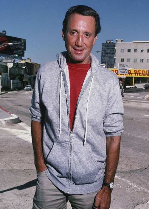 Roy Scheider seen at Sunset Boulevard in 1987