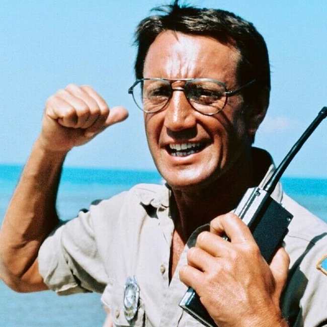 Roy Sheider as seen in an image from Jaws