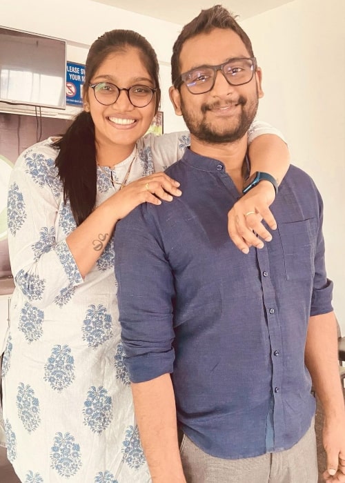 Sneha Deepthi and Philip Maddirala, as seen in May 2022