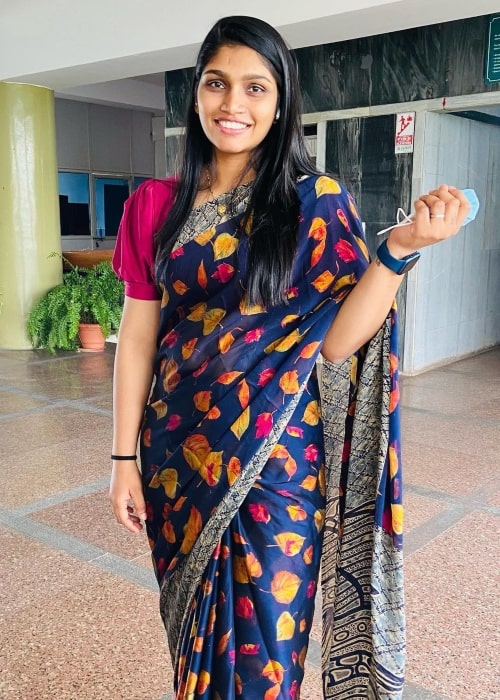 Sneha Deepthi as seen in an Instagram Post in March 2022
