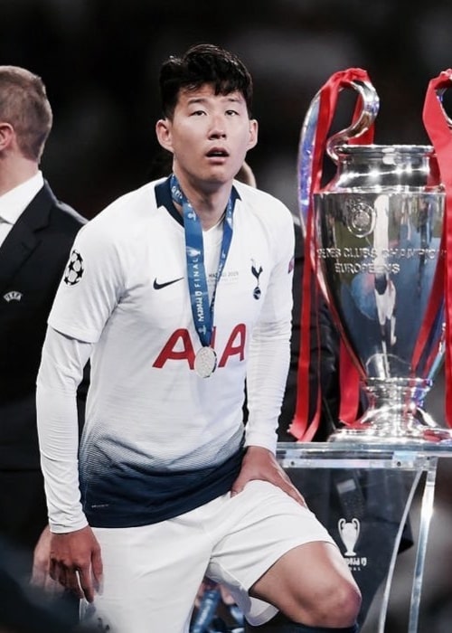 Son Heung-min as seen in an Instagram Post in June 2019