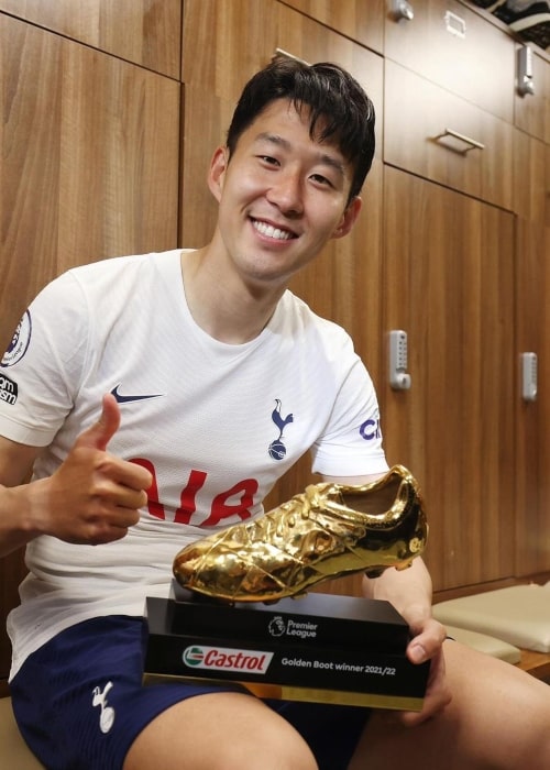 Son Heung-min as seen in an Instagram Post in May 2022