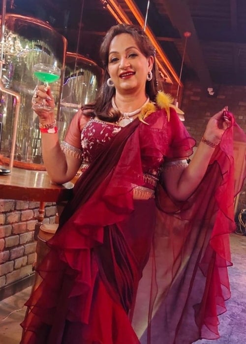 Upasana Singh as seen in a picture that was taken in April 2022