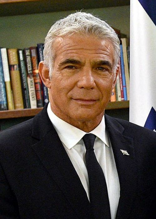 Yair Lapid as seen in 2021