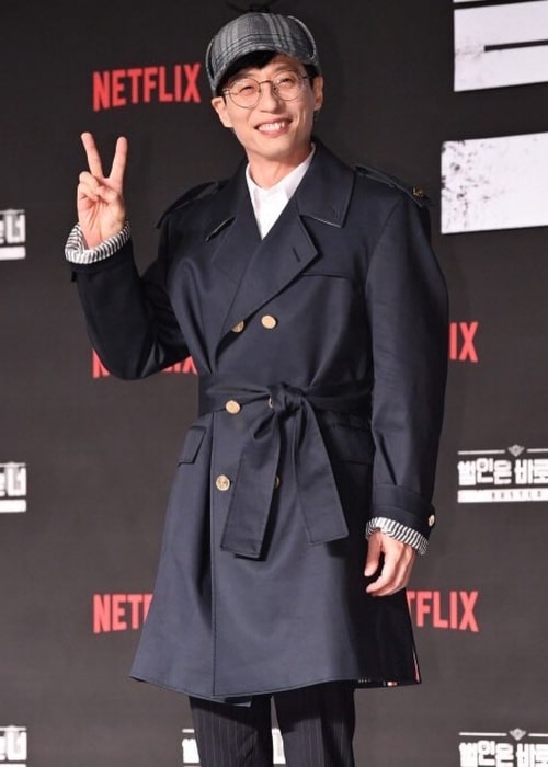 Yoo Jae-suk as seen in an Instagram Post in May 2018