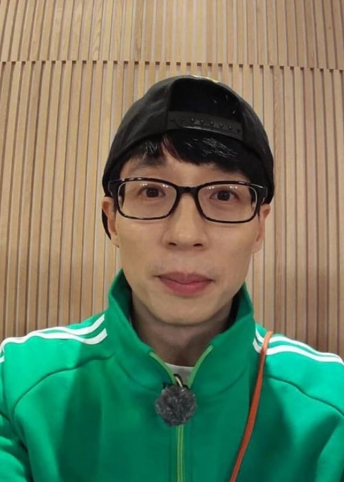 Yoo Jae-suk as seen in an Instagram Post in November 2015
