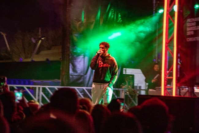 AJ Tracey as seen while performing at Primavera Sound in 2019