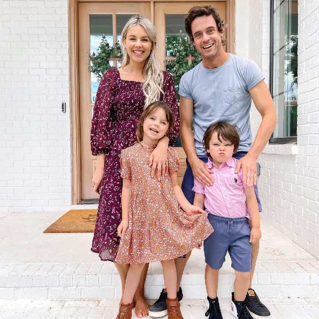 Ali Fedotowsky seen smiling with her husband and kids in 2022