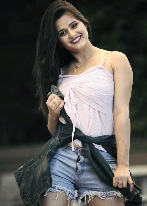 Anjali Raghav as seen in a picture that was taken in December 2021