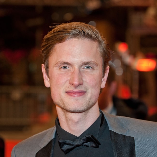 Danish actor Mikkel Boe Følsgaard after the European Shooting Stars Award Ceremony in February 2013