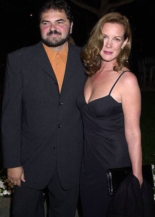 Elizabeth Perkins and Julio Macat, as seen in February 2016