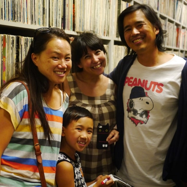 Eloise Wong as seen in a picture with her mother Wendy Lou, younger brother, and father Martin in 2015