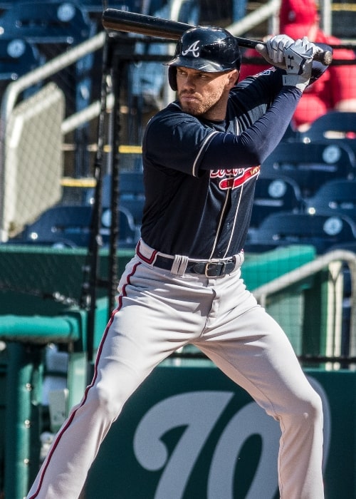 Freddie Freeman HR from Nationals vs. Braves at Nationals Park, April 6th, 2021