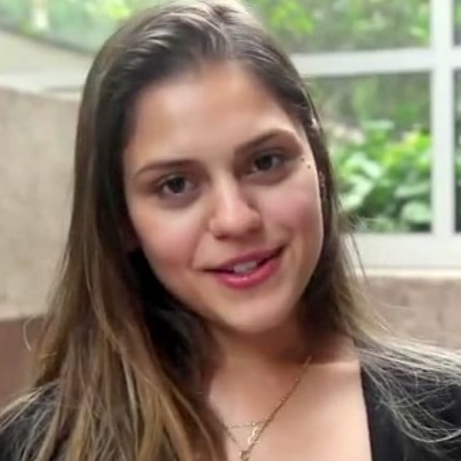 Jéssika Alves as seen in a screenshot from a YouTube video in December 2012