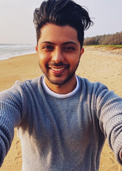 Ko Sesha as seen while smiling in a selfie during an early morning shoot in December 2020