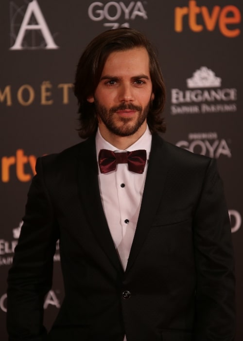 Marc Clotet as seen while posing for the camera at the 2017 Goya Awards