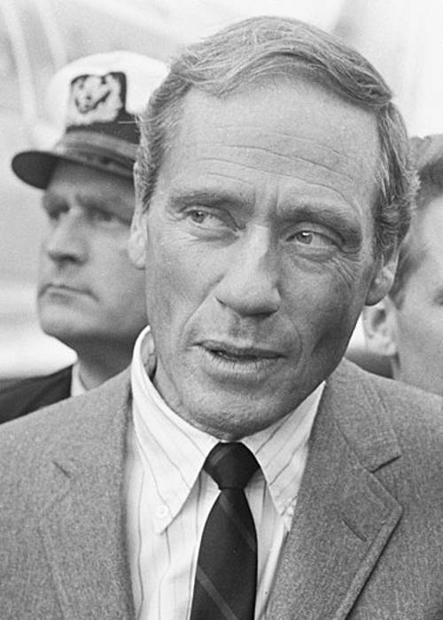 Mel Ferrer as seen in Schiphol in 1966