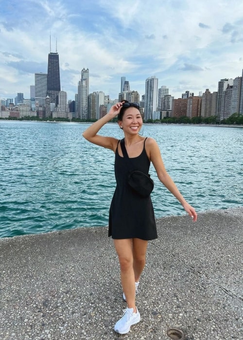 Natalie Lee as seen in a picture that was taken in Chicago, Illinois in June 2022