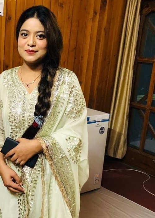 Safoora Zargar as seen in a picture that was taken in July 2019