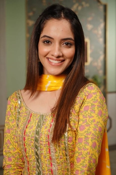 Sonakshi Batra as seen while smiling for the camera in Chandigarh, India in September 2022