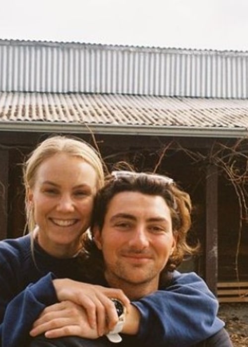 Tim David and Stephanie Kershaw, as seen in December 2020