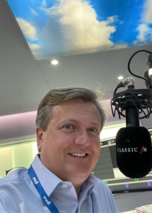 Aled Jones as seen in an Instagram Post in April 2022