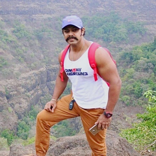 Devdatta Nage as seen in a picture that was taken in June 2021, in Sahyadri Mountain Range