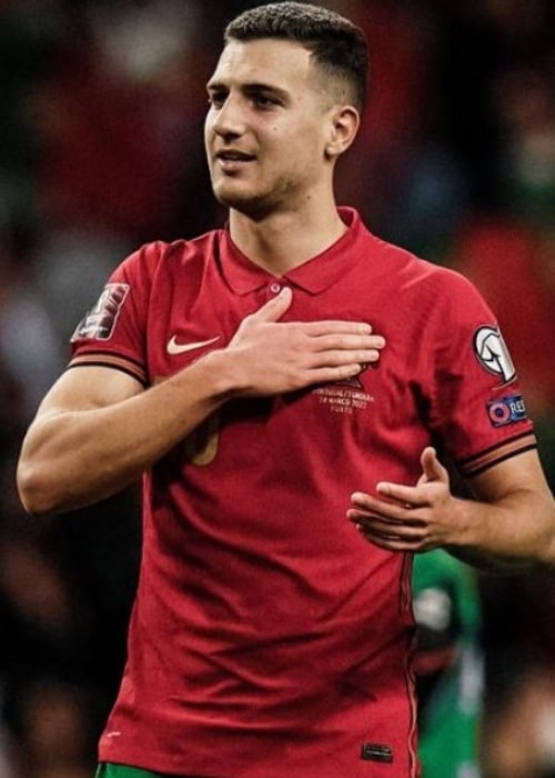 Diogo Dalot as seen in an Instagram Post in March 2022