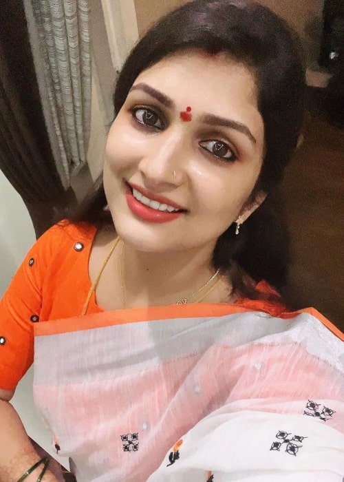 Divya Sridhar as seen in a selfie that was taken in October 2022