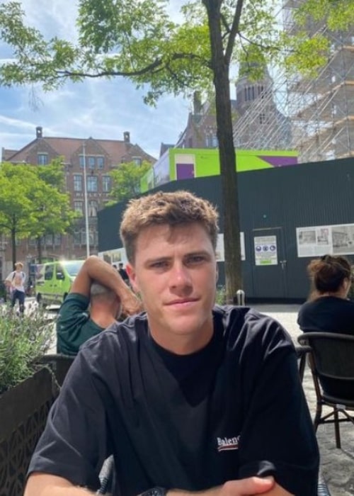 Finn Allen as seen in an Instagram Post in August 2022